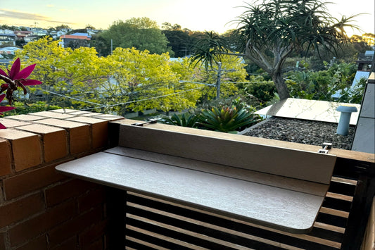 The Perch - 60cm Fold Down Balcony Table