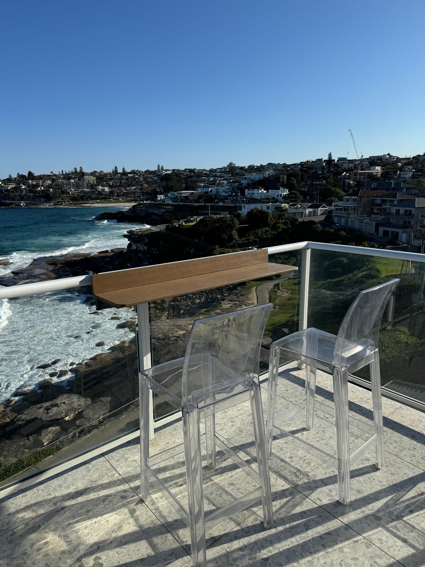 Fold Down Balcony Tables – Available in 60cm, 80cm and 120cm Lengths