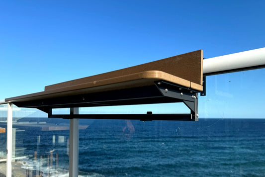 The Work From Home – 80cm Fold Down Balcony Table